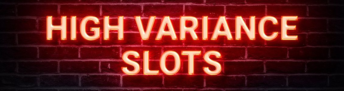Neon sign: High volatility slots